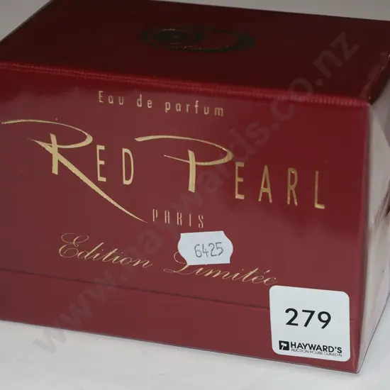boxed as new Red Pearl Paris ltd edition eau de parfum 60ml