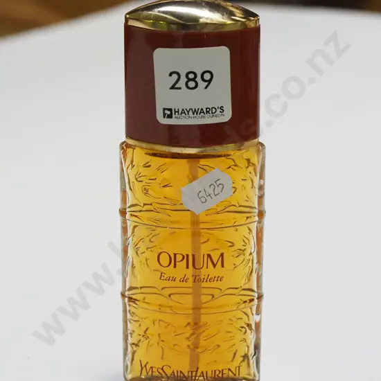bottle of Yves Saint Laurent Opium eau de toilette