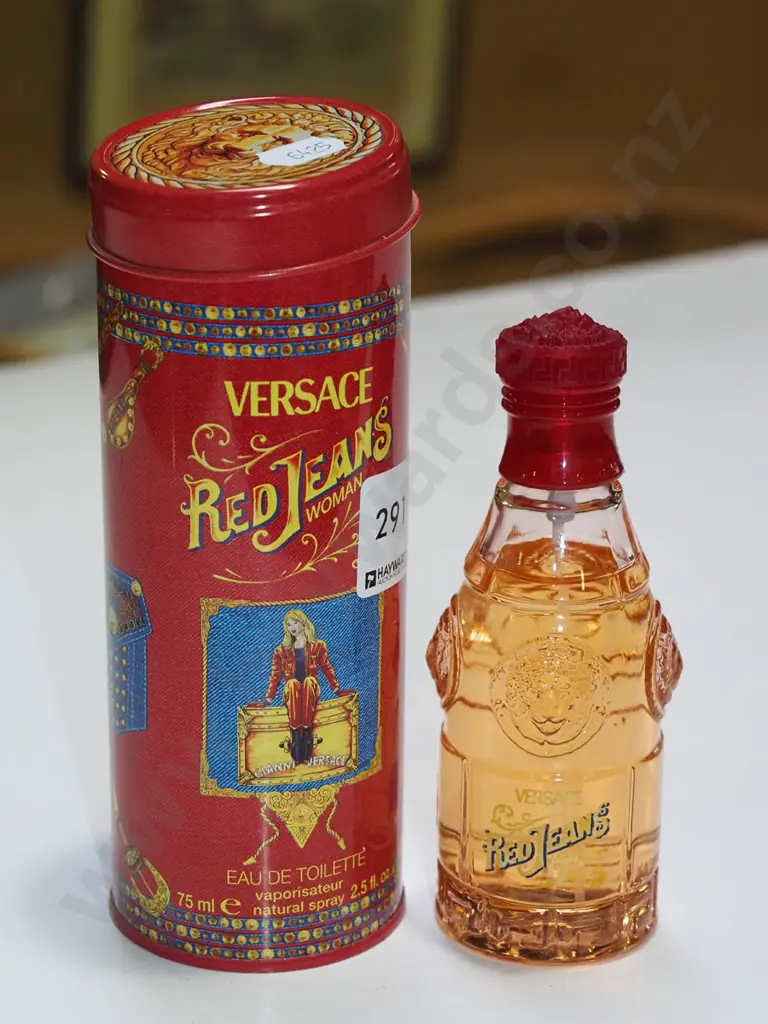 Versace Red Jeans eau de toilette 75ml in tin Image 1++