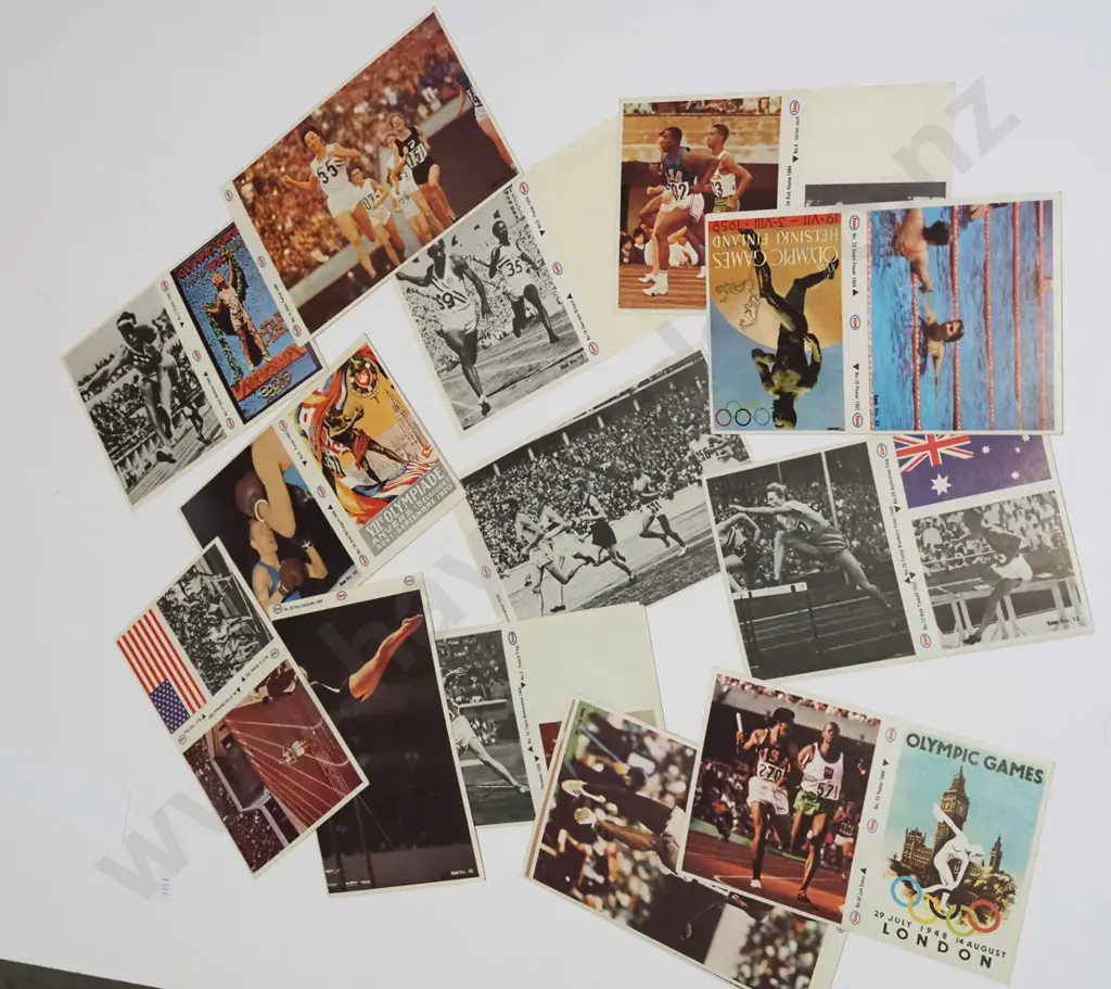 various Esso Olympic stickers Image 1++