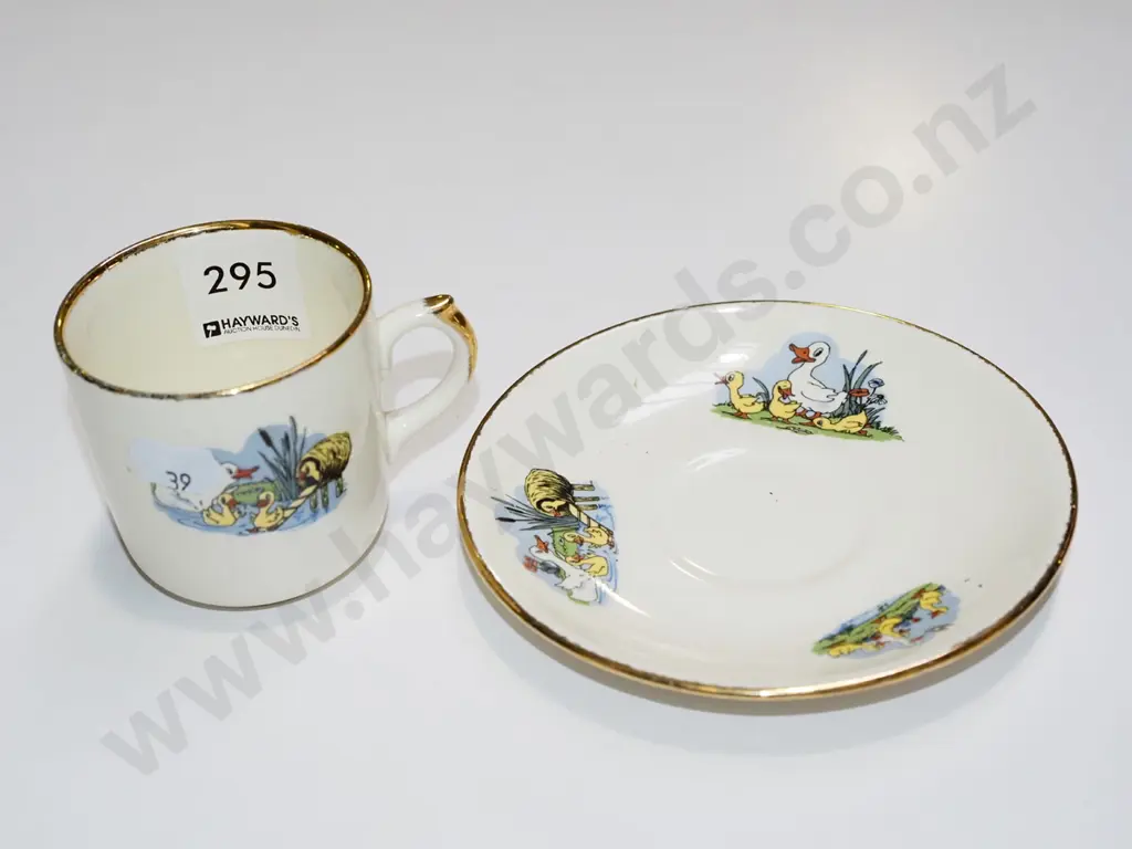 Crown Lynn childs demi tasse cup and saucer Image 1++