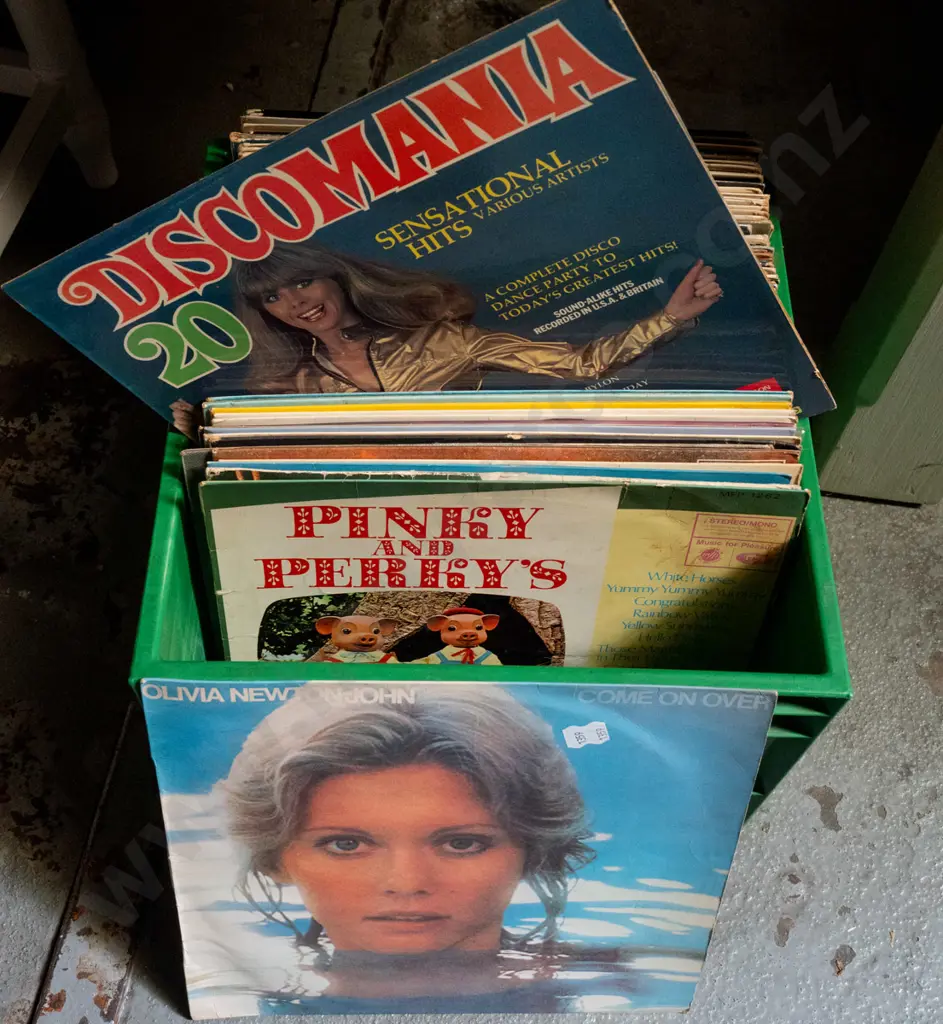 tub of LPs Image 1++