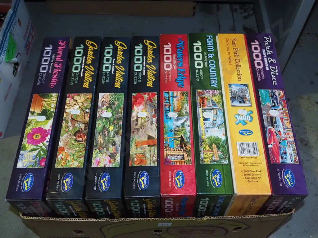 box of puzzles Image 1++