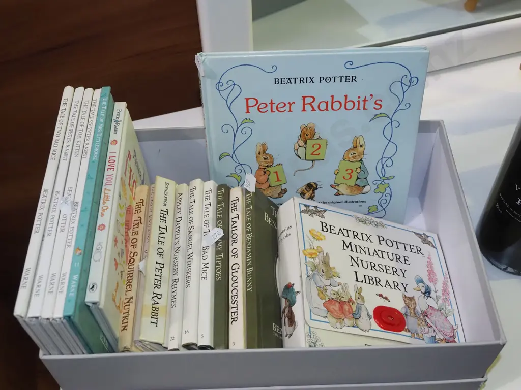 box of Beatrix Potter books Image 1++