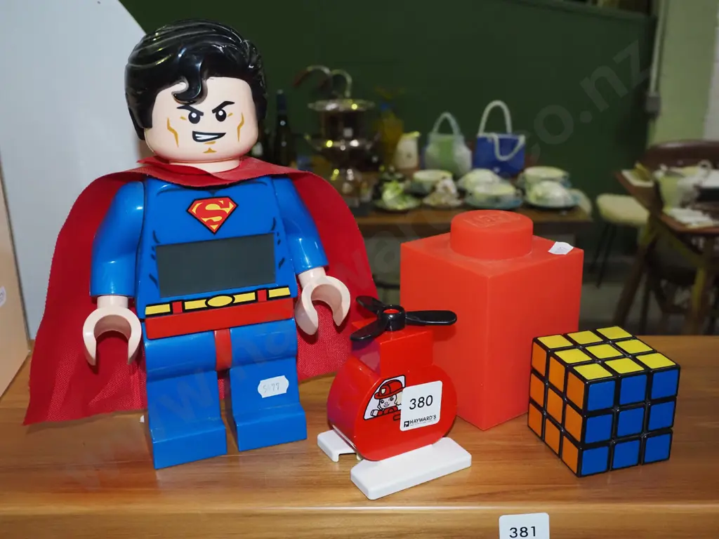 Superman toy, Duplo plane, rubiks cube etc Image 1++