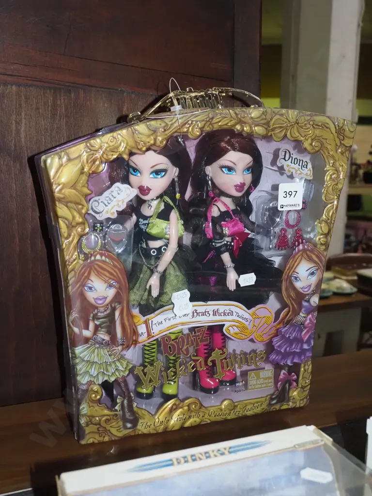 boxed as new Bratz Wicked Twins dolls - Ciara, Diona Image 1++