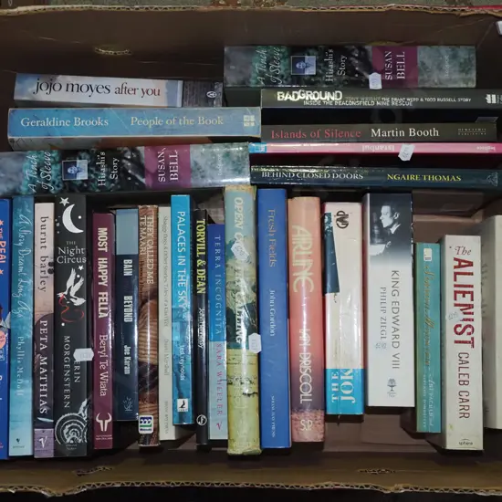 box of books