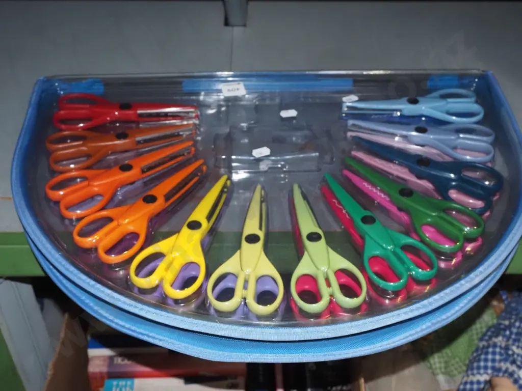plastic case of crafting scissors Image 1++