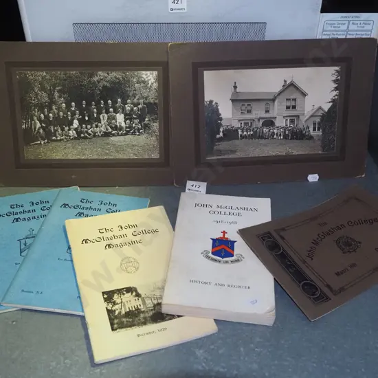 John McGlashan historical books and photos