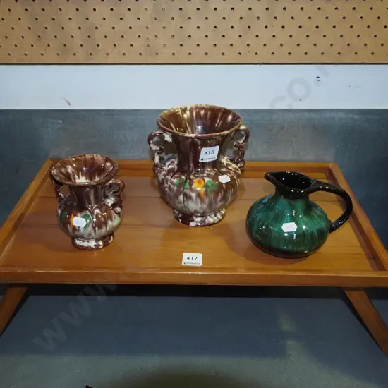 wood folding leg breakfast tray