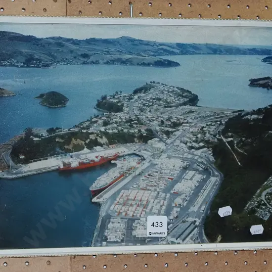 framed photo print - Port Chalmers