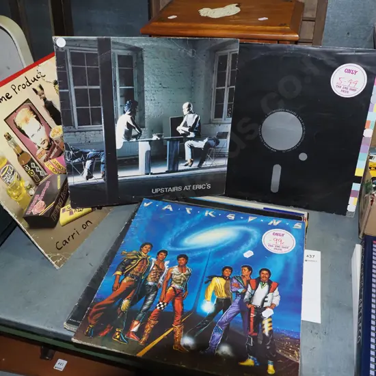 LPs; Jackson 5, New Order etc