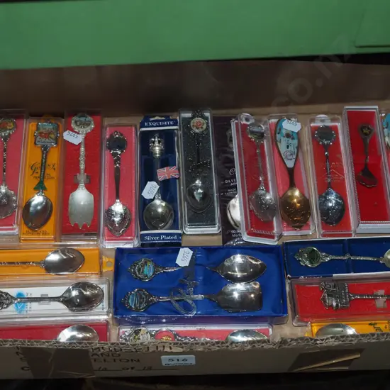 boxed souvenir teaspoons