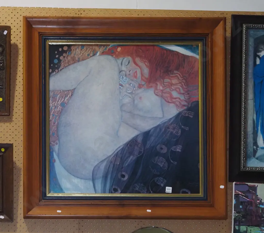 framed Gustav Klimt print Image 1++