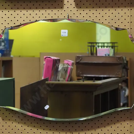 deco wall mirror W600