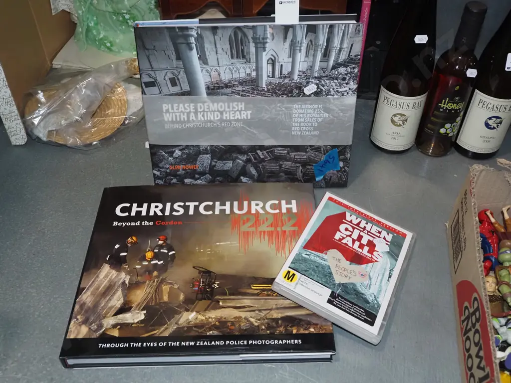 Christchurch Earthquake books etc Image 1++