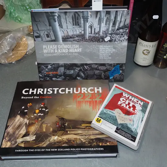 Christchurch Earthquake books etc