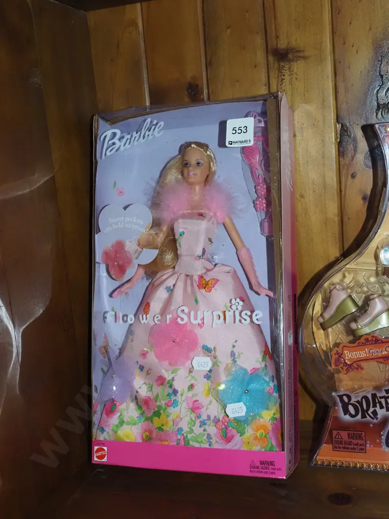boxed  Barbie Flower Surprise - damage to box Image 1++