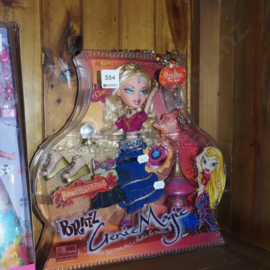 as new boxed Bratz Genie doll