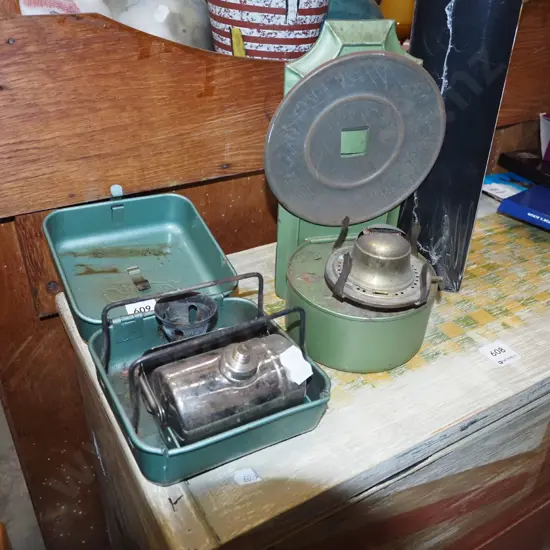 part wall mounted kerosene lantern, Optimus camping stove