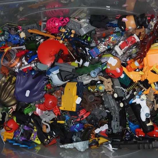 crate of toys