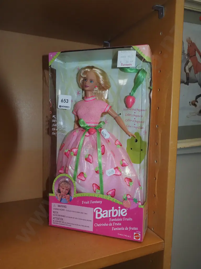 boxed as new Fruit Fantasy Barbie Image 1++