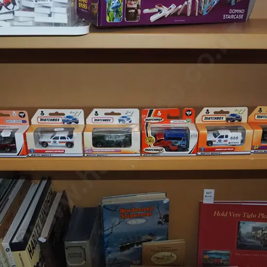 8x boxed Matchbox vehicles