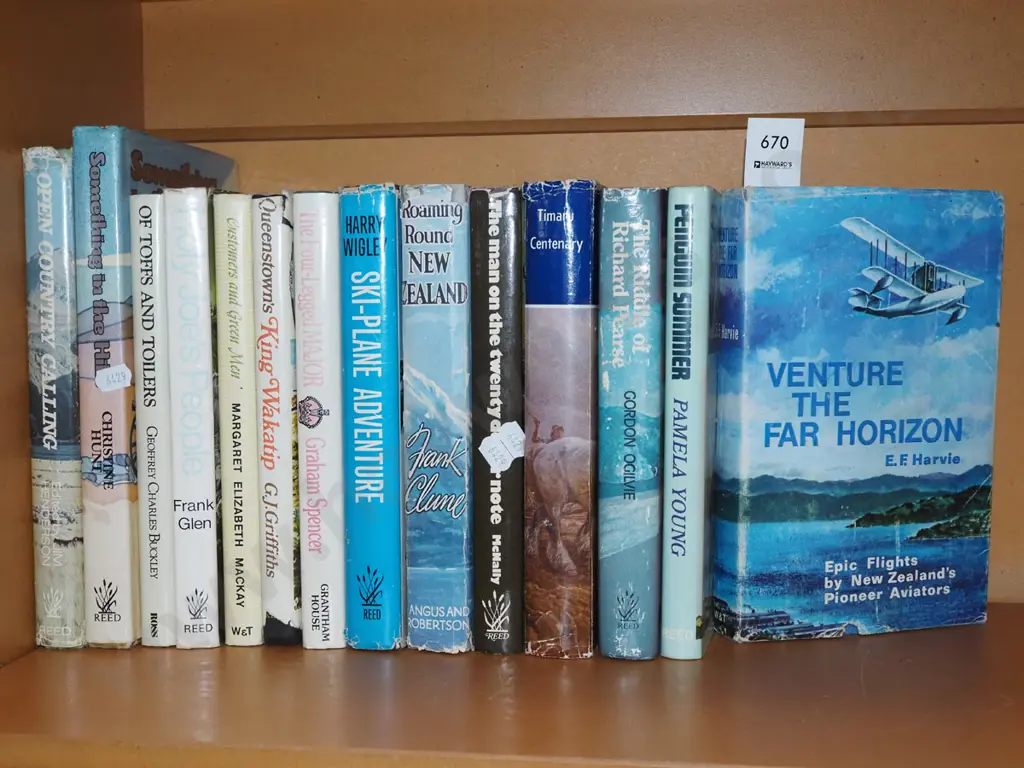 various NZ books Image 1++