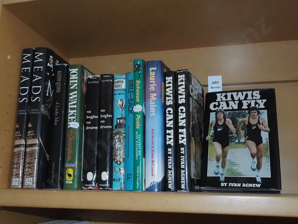 various NZ sporting books Image 1++