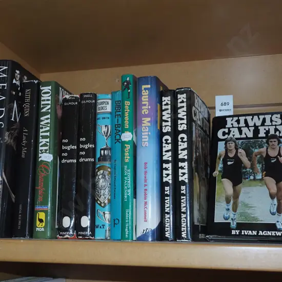 various NZ sporting books