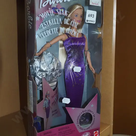 boxed Barbie Movie Star - damage to box