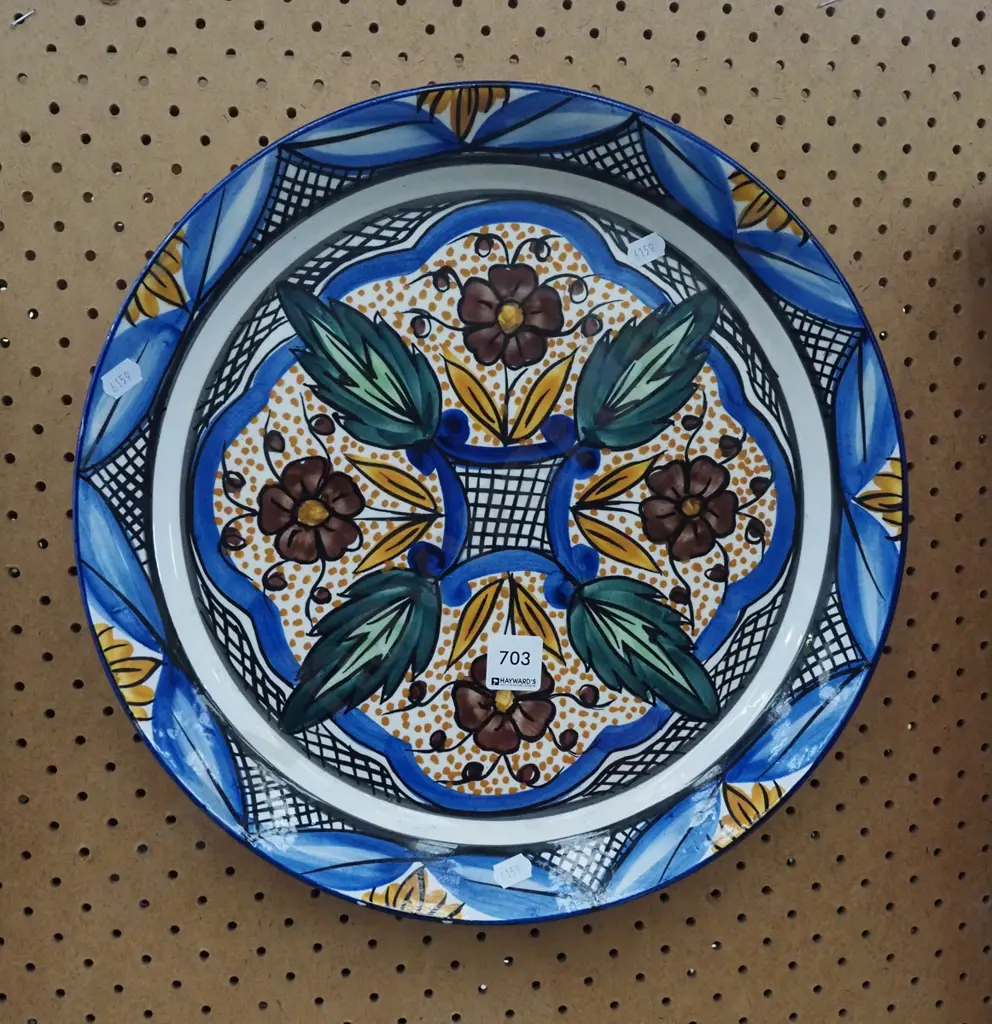 hand painted wall charger Image 1++