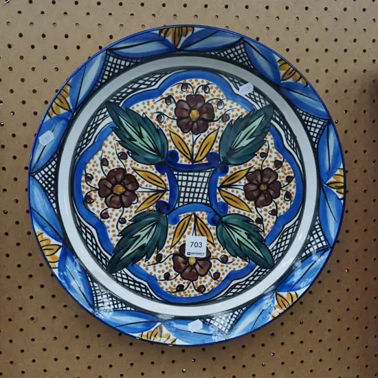 hand painted wall charger