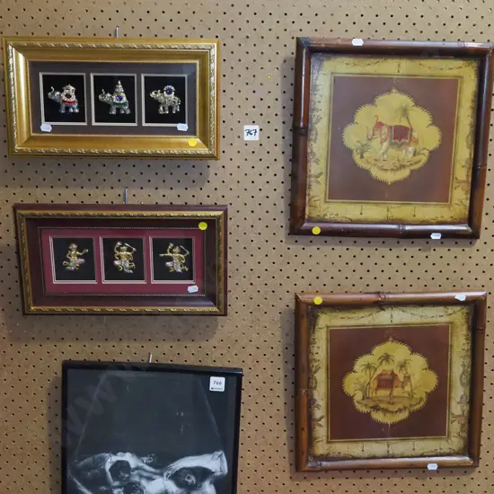 4x prints - yellow dots