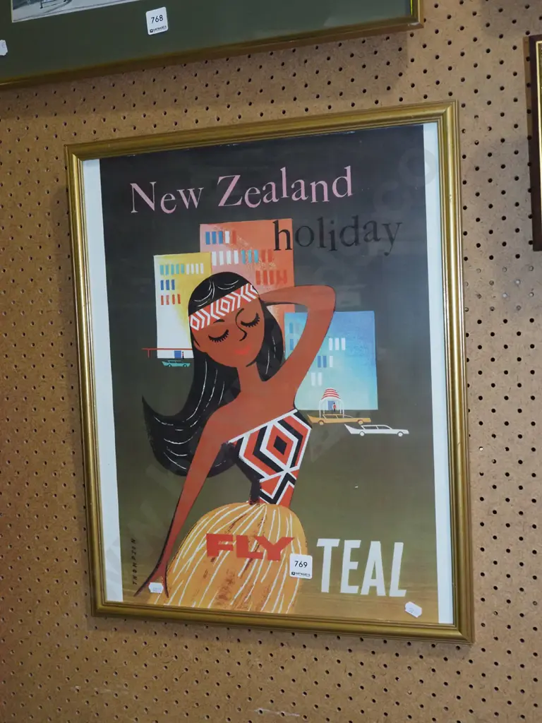 digital Teal Airways advertising print Image 1++