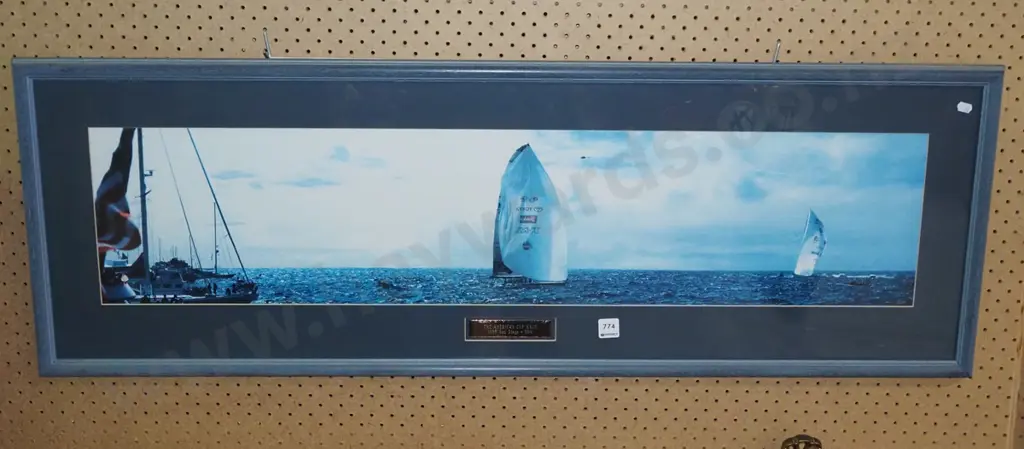framed Americas Cup 1995 photo print Image 1++