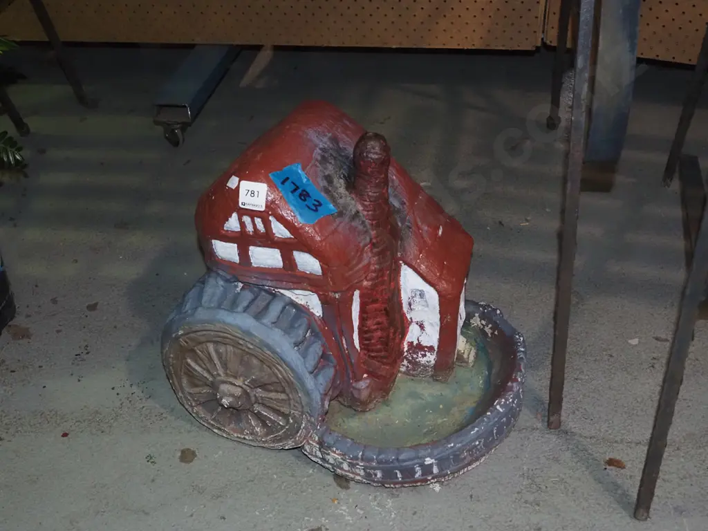 concrete garden ornament - mill house H300 Image 1++