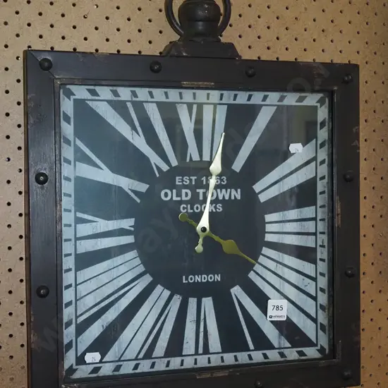 reproduction old town wall clock