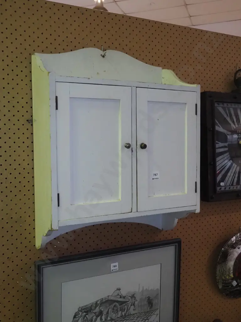 wall mounted 2 door bathroom cupboard/medicine cabinet H600 W460 D200 Image 1++