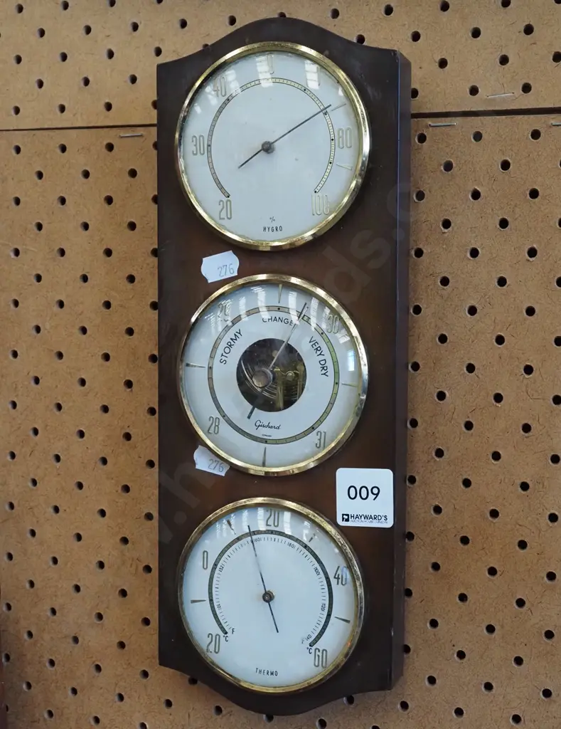 wall mounted themermometer/ barometer/ hydrometer Image 1++