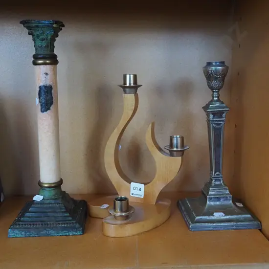 candelabra, candlesticks