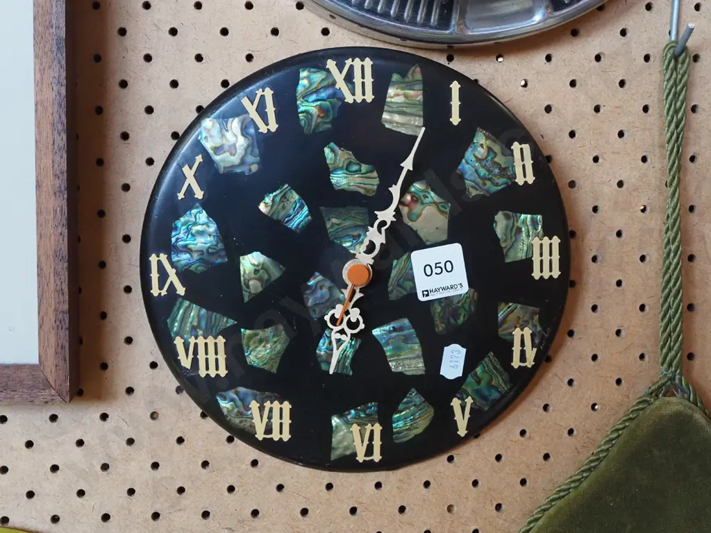 paua wall clock Image 1++