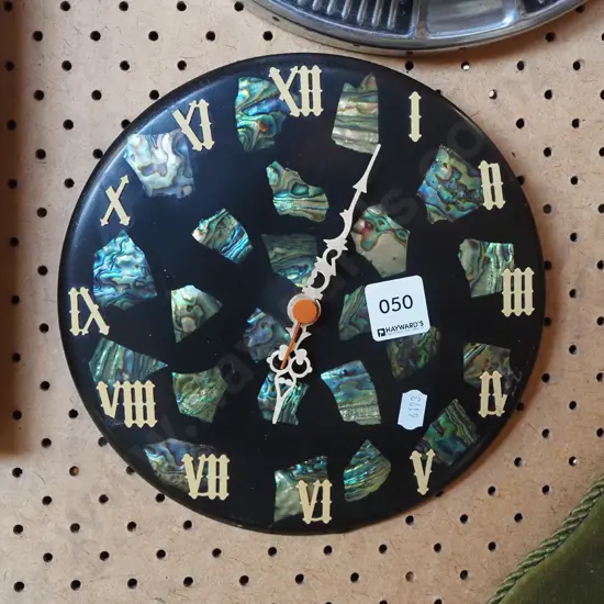 paua wall clock