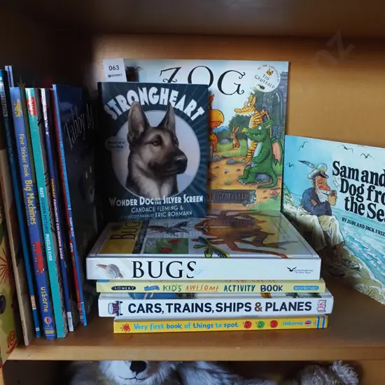 various children's books