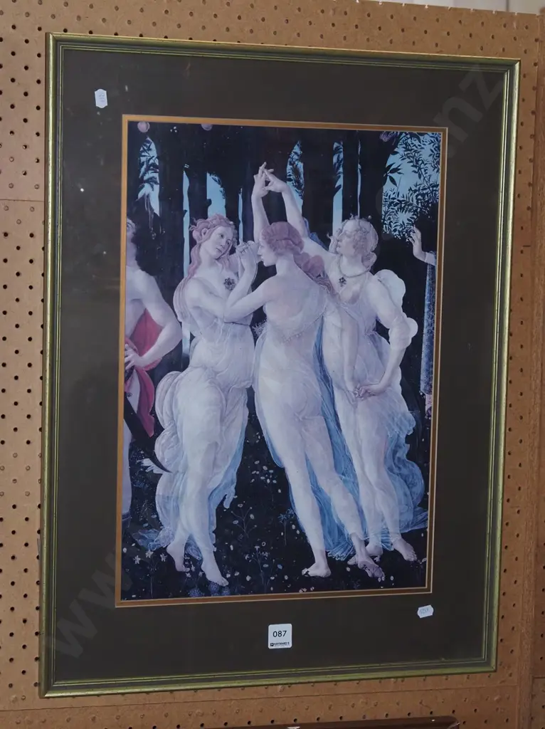 framed nymphs - Botticelli Image 1++