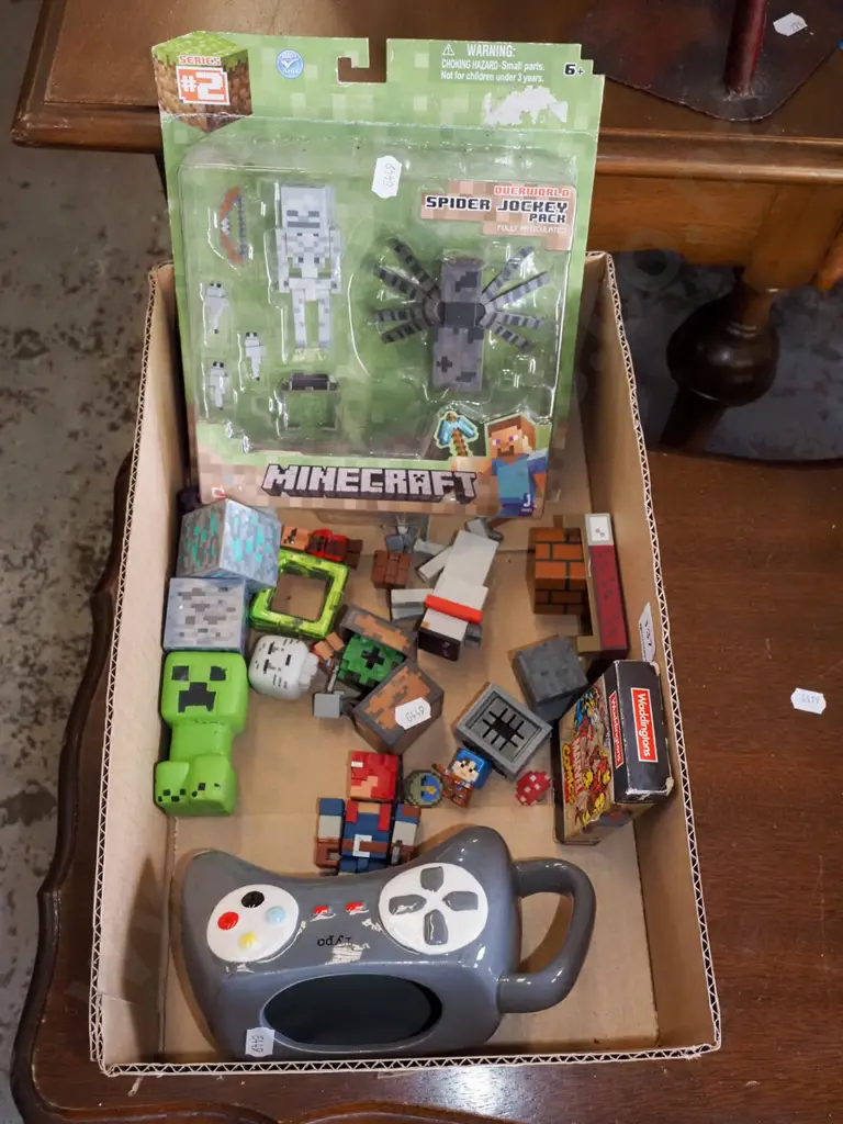 box; Minecraft toys, playstation controller cup Image 1++