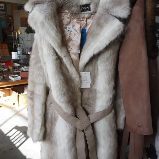 ladies faux fur jacket