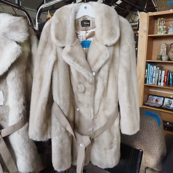 ladies faux fur jacket