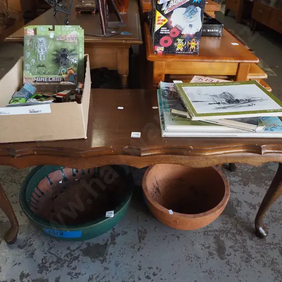 mahogany coffee table