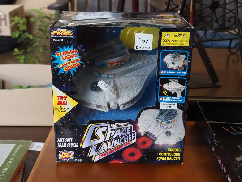 boxed Electronic Space Launcher - damage to box Image 1++